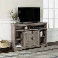 Image result for Barn Door TV Rack 50 Inches