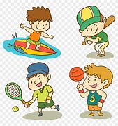 Image result for Children Sports Cartoon