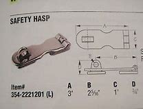 Image result for Hasp Parts