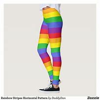 Image result for Horizontal Striped Leggings