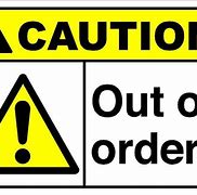 Image result for Out of Order Do Not Use Clip Art