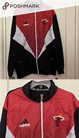 Image result for Adidas Jacket Miami Heat