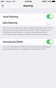 Image result for iPhone Call Roaming