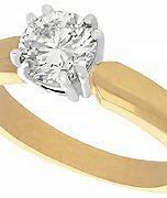 Image result for 1 Carat Diamond Ring Yellow Gold