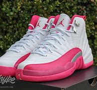 Image result for Jordan Retro 12 Pink