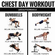Image result for Chest Day Workout Plan