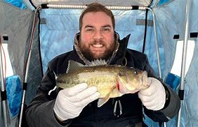 Image result for Ice Bass Fishing