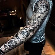 Image result for Black and Grey Arm Sleeve Tattoos