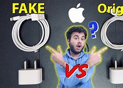 Image result for Apple Cabel Fake vs Real