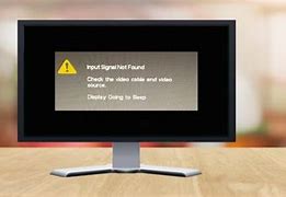 Image result for HP Monitor VGA No Signal