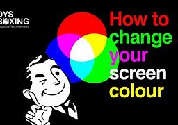 Image result for Change Screen Color to White