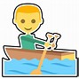 Image result for Rowing Boat Emoji