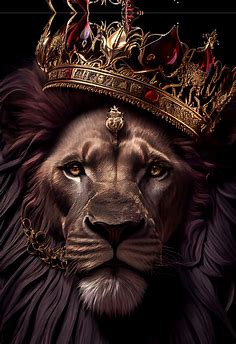 Tela Canvas Leão Grande Rei 0x60cm - KOLOR - A Sua Loja De Quadros Online