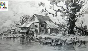 Image result for Pencil Drawing Realistic Scenes