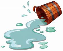 Image result for Clip Art Leaking Water Pail