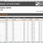 Image result for Template for Stock Inventory