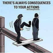 Image result for Actions Meet Consequences Meme