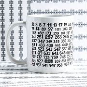 Image result for Prime Numbers Mug