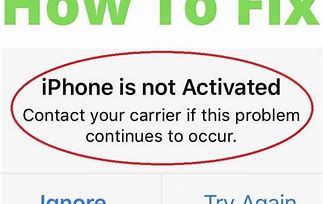 Image result for iPhone Not Activated