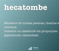 Image result for hecatombe