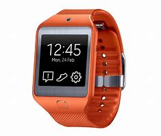 Image result for Samsung Gear 2 Watch Black with Silver Band