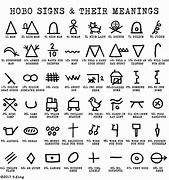 Image result for Hobo Symbols Eyes