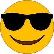 Image result for Sunglasses Transparent Icon Emoji