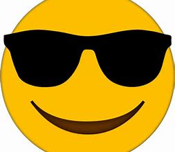 Image result for Smiley Face with Sunglasses Emoji