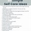 Image result for Simple Self Care Tips