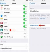 Image result for iPhone Settings Photos Backup