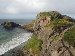 Image result for Rope Bridge in Northern Ireland
