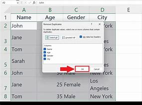 Image result for How to Go to Duplicates in Excel