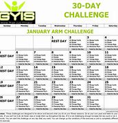 Image result for 30-Day Arm Challenge for Beginners Printable