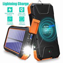 Image result for Solar Wireless Charging Power Bank