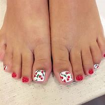 Image result for Flower Toe Nail Art Designs