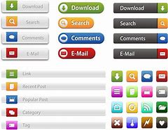 Image result for Web Page Button Icons Sketches