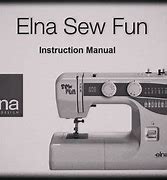 Image result for Elna Sew Fun Sewing Machine Manual