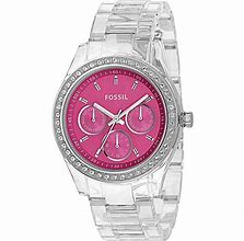 Image result for Pink Fossil Watch