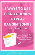Image result for Printable Piano Chords. For Beginners