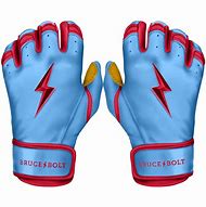 Image result for Blue Batting Gloves