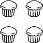 Image result for Cupcake SVG Black and White