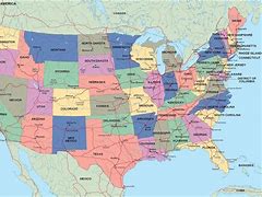 Image result for Current Political Map of USA