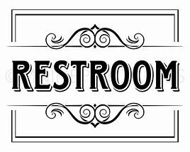 Image result for Decorative Bathroom Signs