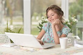 Image result for Little Girl Laptop