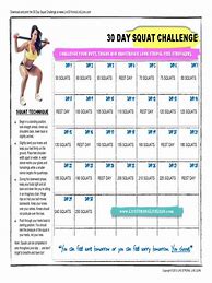 Image result for 30-Day Squat Challenge for Beginners