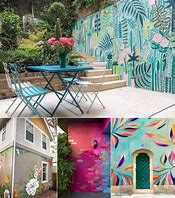 Image result for Outside Wall Murals
