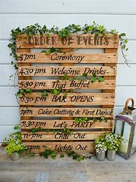 Image result for Rustic Wedding Signs for Kids