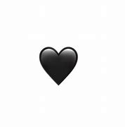 Image result for Black Heart Emoji