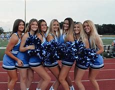 Image result for High School Football Cheerleading