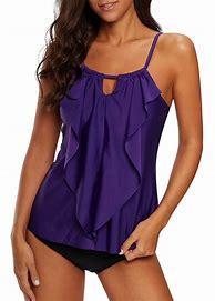 Image result for Purple Tankini Swimsuits